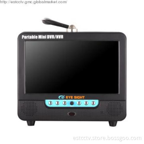 H.264/7\" LCD/Linux Network CCTV Video Recorder 4CH